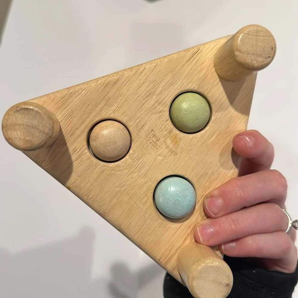 Plan Toys x pbk Watercolor Hammer‎ Head Montessori wooden
